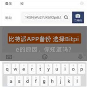 比特派APP备份 选择Bitpie的原因，你知道吗？