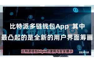 比特派多链钱包App  其中最凸起的是全新的用户界面筹画