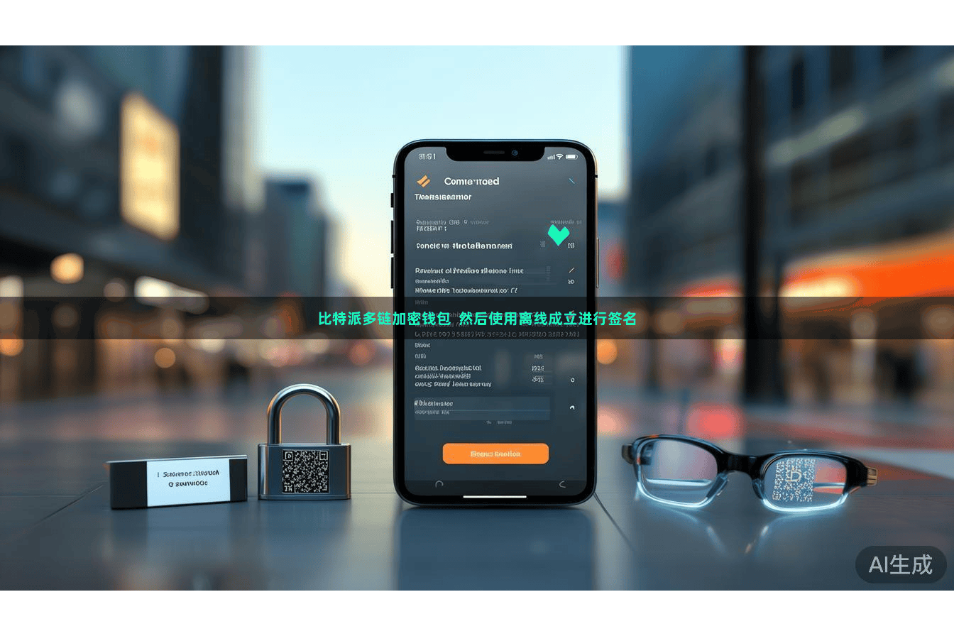 比特派多链加密钱包  然后使用离线成立进行签名
